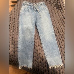 Hollister ultra high rise mom jean